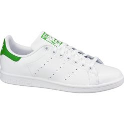 Adidas Stan Smith M20324 buty sneakers męskie białe 38. Białe buty sportowe męskie Adidas, ze skóry, z paskami, tenisowe, adidas stan smith. W wyprzedaży za 329,99 zł.