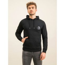 Bluza Diesel Umlt-Brandon-Z 00SE8M 0CAND. Czarne bluzy męskie Diesel, xl, bez wzorów, z bawełny, bez kołnierzyka, bez rękawów, bez kaptura. W wyprzedaży za 289,00 zł.