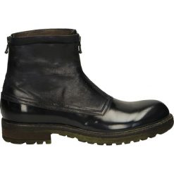 Botki męskie - 38301 A-P BLU. Czarne botki męskie Venezia, z gumy. Za 289,00 zł.