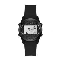 Guess W1031L2 - Zostań stałym klientem i kupuj jeszcze taniej. Czarne zegarki damskie marki Guess. Za 377,00 zł.
