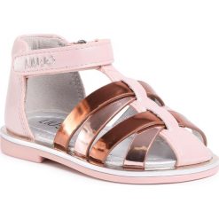 Sandały LIU JO - Scilla 604 4A0003 EX036 Pink 00006. Różowe sandały dziewczęce Liu Jo, ze skóry ekologicznej, bez zapięcia. W wyprzedaży za 239,00 zł.