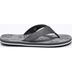 S. Oliver - Japonki. Szare japonki męskie marki S.Oliver, z materiału. W wyprzedaży za 59,90 zł.