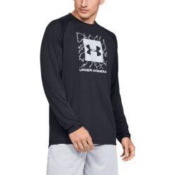 Under Armour Tech™ 2.0 Koszulka Czarny. Czarne podkoszulki męskie Under Armour, xl, z nadrukiem, z poliesteru, z długim rękawem. Za 137,95 zł.