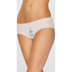 Etam - Bielizna Apoline (3-pack). Różowa majtki damskie marki Etam, s, bez wzorów, z bawełny. W wyprzedaży za 49,90 zł.