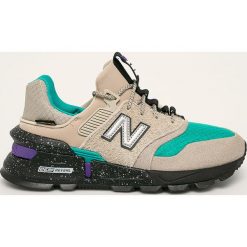 New Balance - Buty MS997SB. Szare sneakersy męskie New Balance, ze skóry, na sznurówki. W wyprzedaży za 399,90 zł.
