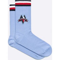 Tommy Hilfiger - Skarpetki. Szare skarpetki damskie TOMMY HILFIGER, z bawełny. W wyprzedaży za 24,90 zł.