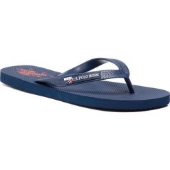 Japonki U.S. POLO ASSN. - Remo2 VAIAN4209S7/G4 Dkbl. Niebieskie klapki damskie U.S. Polo Assn., bez wzorów, z tworzywa sztucznego, bez obcasa. Za 89,00 zł.