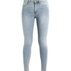 Weekday BODY Jeansy Slim Fit hyman blue. Niebieskie rurki damskie Weekday. Za 159,00 zł.