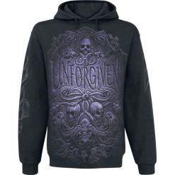 Bluzy męskie: Spiral Unforgiven Bluza z kapturem czarny
