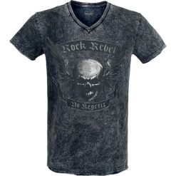 T-shirty męskie: Rock Rebel by EMP Heavy Soul T-Shirt szary