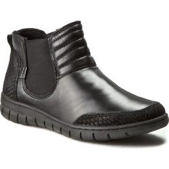 Botki JOSEF SEIBEL - Steffi 19 93154 VL852 600 Schwarz. Czarne botki damskie skórzane marki Josef Seibel. W wyprzedaży za 259,00 zł.