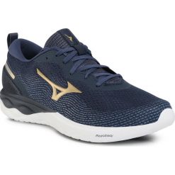 Buty MIZUNO - Wave Revolt J1GC208147 Granatowy. Niebieskie buty sportowe męskie Mizuno, z tworzywa sztucznego, bez zapięcia, do biegania, mizuno wave. Za 379,00 zł.