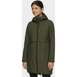 Parka miejska damska. Pomarańczowe parki damskie xl, bez wzorów, z kapturem. Za 299,99 zł.