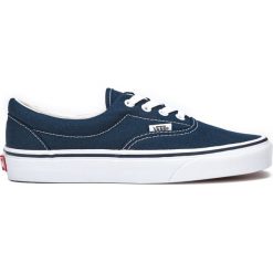 Vans Era Trampki Niebieski. Niebieskie trampki męskie Vans, bez wzorów, z materiału, bez zapięcia. Za 309,95 zł.
