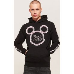 Bluza Mickey Mouse - Czarny. Czarne bluzy męskie marki House, l, z motywem z bajki. Za 139,99 zł.