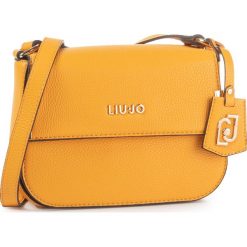 Torebka LIU JO - S Crossbody N69005 E0033 Mais 61054. Żółte listonoszki damskie Liu Jo, bez wzorów, ze skóry ekologicznej, wizytowe, na ramię, bez dodatków. Za 519,00 zł.