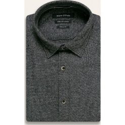 Marc O'Polo - Koszula. Szare koszule męskie Marc O'Polo, s, bez wzorów, z bawełny, klasyczne, polo, z długim rękawem. W wyprzedaży za 219,90 zł.
