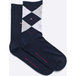 Tommy Hilfiger - Skarpetki (2-pack). Szare skarpetki damskie TOMMY HILFIGER, z bawełny. Za 54,90 zł.