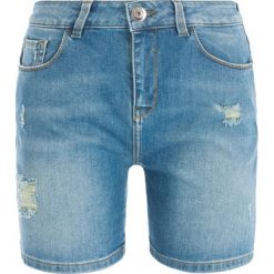 Szorty jeansowe Trussardi Jeans 56J00094. Niebieskie szorty damskie Trussardi Jeans, bez wzorów, z elastanu. W wyprzedaży za 269,00 zł.