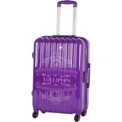 Walizka w kolorze fioletowym - 107 l. Fioletowe bez kategorii marki Chippie, Lolipops, z materiału. W wyprzedaży za 239,95 zł.
