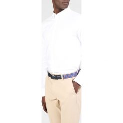 Hackett London ROPE BELT Pasek blue. Niebieskie paski męskie Hackett London, w paski, z materiału. W wyprzedaży za 367,20 zł.