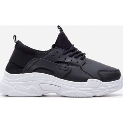 Sneakersy z elastyczną cholewką - Czarny. Czarne sneakersy damskie House. Za 99,99 zł.