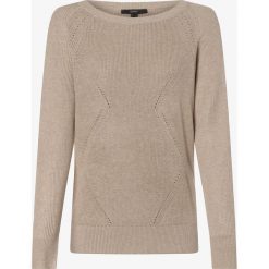 Esprit Collection - Sweter damski, beżowy. Brązowe swetry damskie Esprit Collection, l, bez wzorów, z dzianiny, bez rękawów, bez kaptura. Za 199,95 zł.