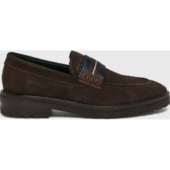 Joop! - Mokasyny. Pomarańczowe mokasyny męskie JOOP!, ze skóry. W wyprzedaży za 529,90 zł.