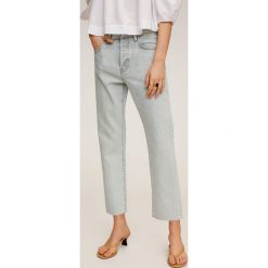 Mango - Jeansy Havana. Szare jeansy damskie Mango, z podwyższonym stanem. Za 139,99 zł.