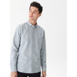 Koszula z bawełny oxford - Turkusowy. Niebieskie koszule męskie House, xl, bez wzorów, z bawełny, bez kołnierzyka, bez rękawów. W wyprzedaży za 39,99 zł.