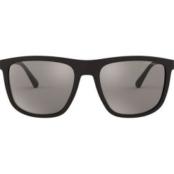 Emporio Armani - Okulary 0EA4124. Pomarańczowe okulary przeciwsłoneczne męskie Emporio Armani, z materiału. Za 499,90 zł.