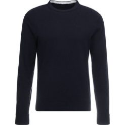 Armani Exchange Sweter navy. Niebieskie swetry klasyczne męskie Armani Exchange, m, z bawełny. Za 399,00 zł.