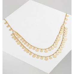 Naszyjniki damskie: J.CREW FLAT DISC Naszyjnik goldcoloured