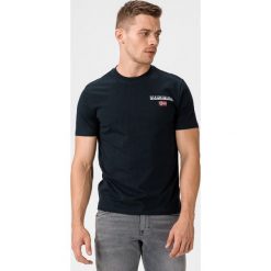 Napapijri S-Ice Koszulka Niebieski. Niebieskie podkoszulki męskie Napapijri, s, z nadrukiem, z bawełny, z krótkim rękawem. Za 137,95 zł.
