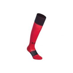 Skarpety do rugby Full H 500. Czerwone skarpetki męskie marki OFFLOAD, z elastanu. Za 24,99 zł.