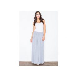 Spódnica M310 Szary. Szare spódniczki damskie FIGL, na lato, s, bez wzorów, z bawełny, maxi. Za 99,00 zł.