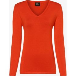 S.Oliver BLACK LABEL - Sweter damski, pomarańczowy. Pomarańczowe swetry damskie s.Oliver BLACK LABEL, s, bez wzorów, z dzianiny, casualowe, bez rękawów, bez kaptura. Za 199,95 zł.