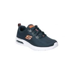 Buty Skechers 52556-NVY. Niebieskie trampki męskie Skechers, bez wzorów, bez zapięcia. Za 269,22 zł.