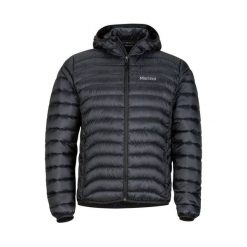 Marmot Kurtka Męska Tullus Hoody Black S. Czarne kurtki sportowe męskie Marmot, s, bez wzorów, z puchu, z kapturem. W wyprzedaży za 529,00 zł.