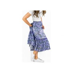 Maxi Boho Chic. Fioletowe spódniczki damskie Opri, s, bez wzorów, boho, maxi. Za 399,00 zł.