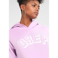Bluzy damskie: Obey Clothing NEW WORLD Bluza z kapturem orchid