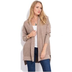 Fille Du Couturier Kardigan Damski Destiny 40 Beżowy. Brązowe kardigany damskie marki Fille Du Couturier, z materiału. Za 299,00 zł.