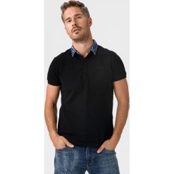 Diesel T-Miles-Broken Polo Koszulka Czarny. Czarne podkoszulki męskie Diesel, l, bez wzorów, z bawełny, polo, bez rękawów. Za 438,95 zł.