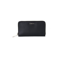 Portfele Calvin Klein Jeans BDS ENFOLD LARGE. Czarne portfele damskie Calvin Klein Jeans, bez wzorów, z jeansu. Za 309,86 zł.