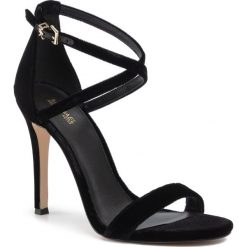 Sandały MICHAEL MICHAEL KORS - Antonia 40F9ATHA1D Black. Czarne klapki damskie MICHAEL Michael Kors, bez wzorów, ze skóry, bez obcasa, na obcasie. W wyprzedaży za 519,00 zł.
