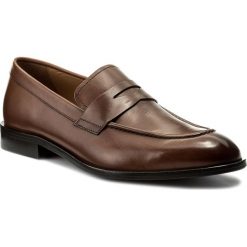 Półbuty GEOX - U Saymore D U825LD 00043 C6001 Cognac. Brązowe buty wizytowe męskie Geox, ze skóry. W wyprzedaży za 469,00 zł.