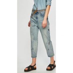 Levi's Made & Crafted - Jeansy Barrel Crop. Niebieskie jeansy damskie Levi's® Made & Crafted, s, z podwyższonym stanem. Za 579,90 zł.