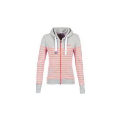 Bluzy Superdry SUN SEA ZIPHOOD. Szare bluzy damskie marki Superdry, s, bez wzorów, bez rękawów, bez kaptura. Za 311,20 zł.