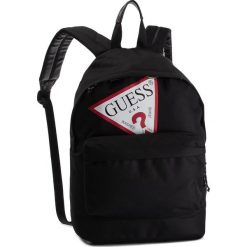Plecak GUESS - L83Z00 WAKT0 JBLK. Czarne torby męskie skórzane Guess, z aplikacjami, ze skóry ekologicznej, sportowe. Za 259,00 zł.