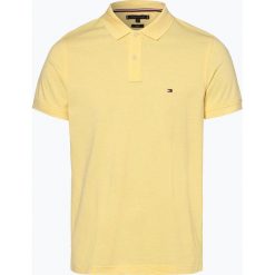 Tommy Hilfiger - Męska koszulka polo, żółty. Żółte koszulki męskie TOMMY HILFIGER, s, bez wzorów, polo, bez rękawów. Za 299,95 zł.